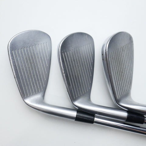 Used Mizuno JPX 921 Hot Metal Pro Iron Set / 4 - PW / Stiff Flex