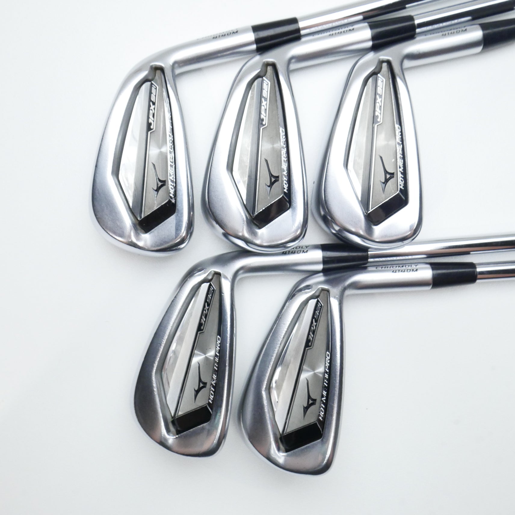 Used Mizuno JPX 921 Hot Metal Pro Iron Set / 5 - 9 IRON / Stiff Flex