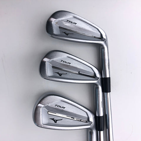 Used Mizuno JPX 921 Tour Iron Set / 4 - PW / KBS $-Taper 130 X-Stiff Flex