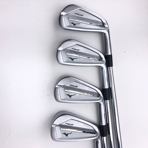 Used Mizuno JPX 921 Tour Iron Set / 4 - PW / KBS $-Taper 130 X-Stiff Flex