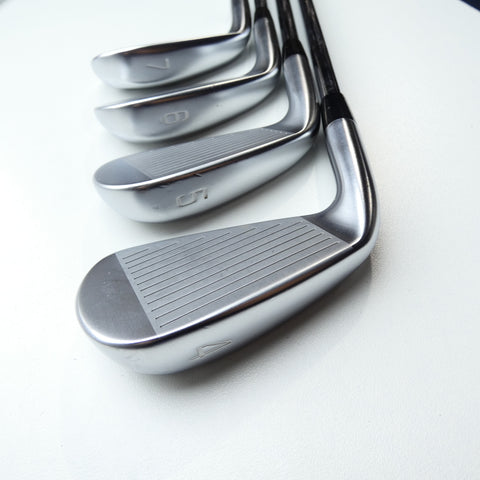 Used Mizuno JPX 923 Forged Iron Set / 4 - PW + GW / Regular Flex