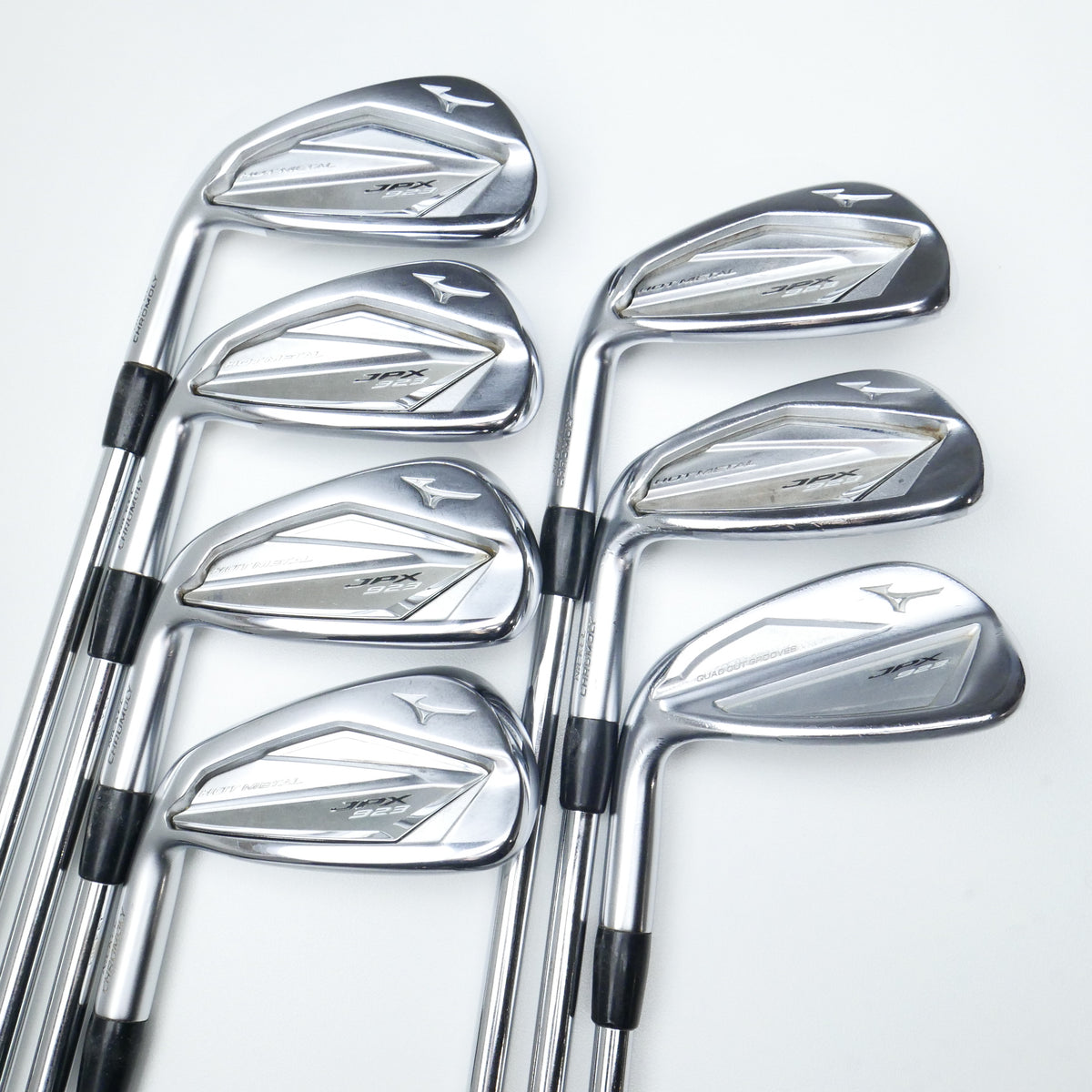 Used Mizuno JPX 923 Hot Metal Iron Set / 5 - PW + GW / Regular Flex / Left-Hand