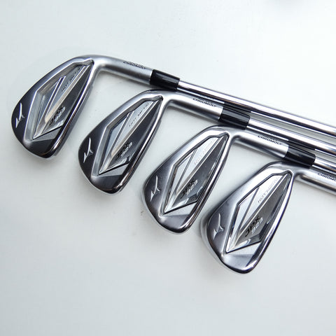 Used Mizuno JPX 923 Hot Metal Iron Set / 5 - PW + GW / Stiff Flex