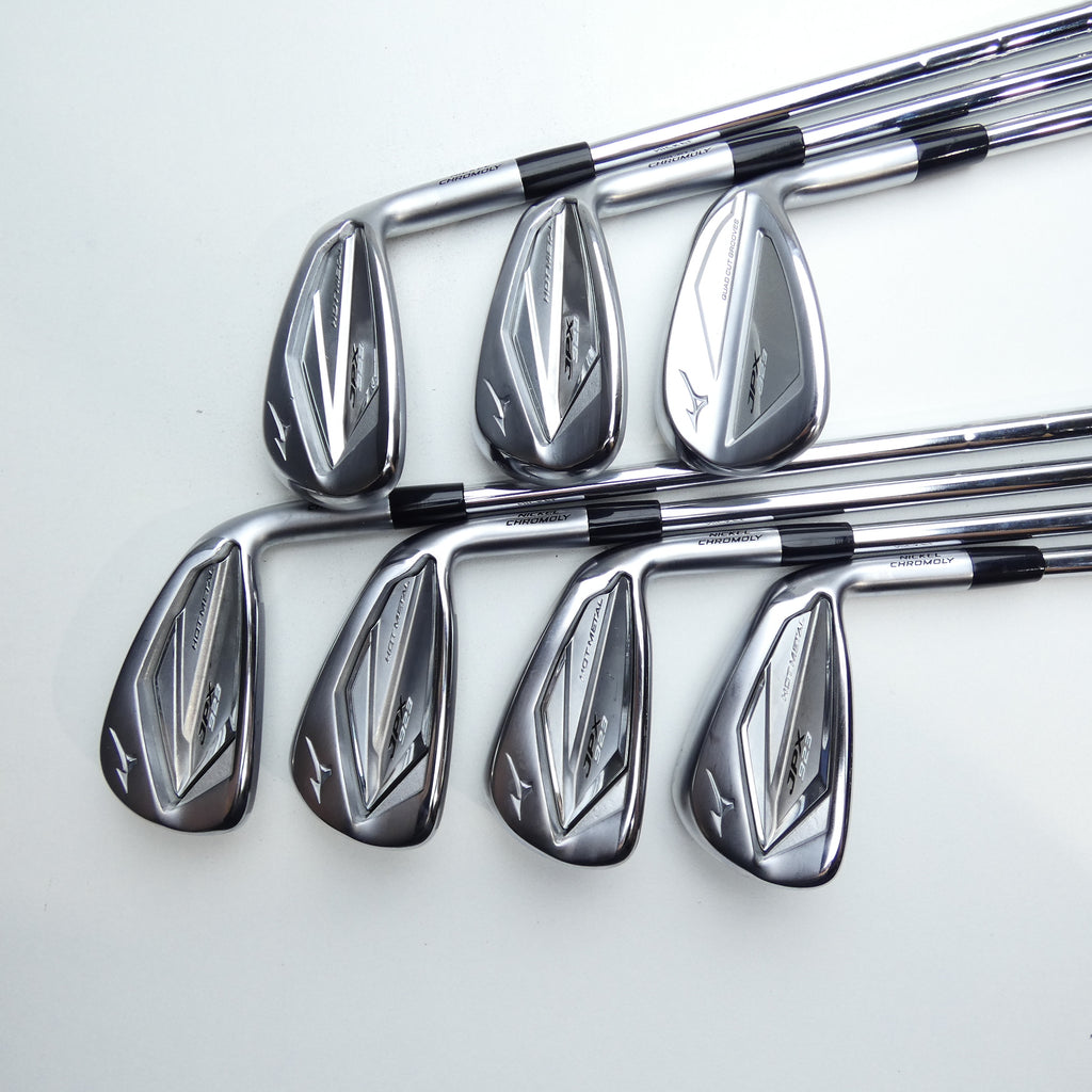 Used Mizuno JPX 923 Hot Metal Iron Set / 5 - PW + GW / Stiff Flex
