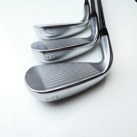 Used Mizuno JPX 923 Hot Metal Iron Set / 5 - PW / Regular Flex