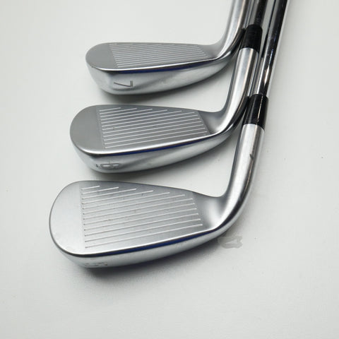 Used Mizuno JPX 923 Hot Metal Iron Set / 5 - PW / Stiff Flex