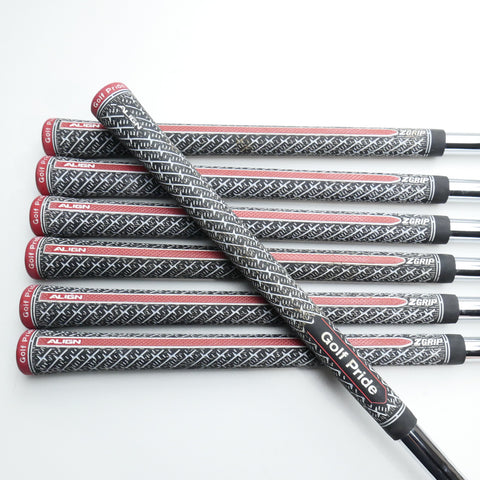 Used Mizuno JPX 923 Hot Metal Iron Set / 5 - SW / Soft Regular Flex