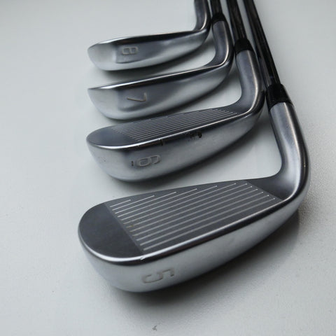 Used Mizuno JPX 923 Hot Metal Iron Set / 5 - SW / Soft Regular Flex