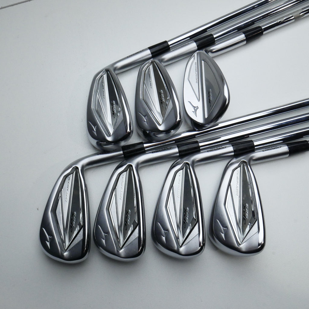 Used Mizuno JPX 923 Hot Metal Iron Set / 5 - SW / Soft Regular Flex