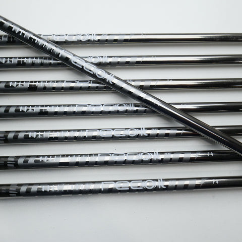 Used Mizuno JPX 923 Hot Metal Pro Iron Set / 4 - PW + GW / Stiff Flex