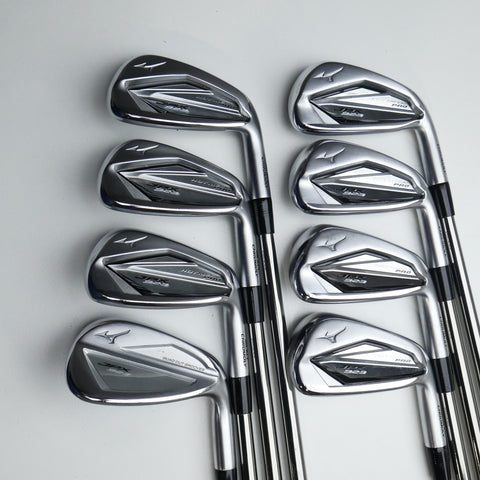 Used Mizuno JPX 923 Hot Metal Pro Iron Set / 4 - PW + GW / Stiff Flex