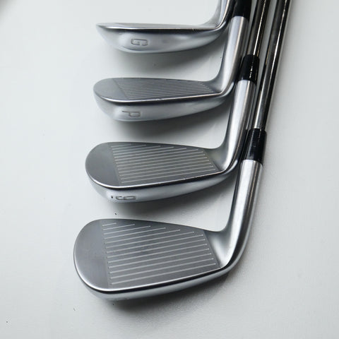 Used Mizuno JPX 923 Hot Metal Pro Iron Set / 4 - PW + GW / Stiff Flex