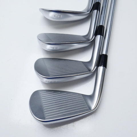 Used Mizuno JPX 923 Hot Metal Pro Iron Set / 4 - PW + GW / Stiff Flex