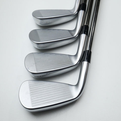 Used Mizuno JPX 923 Hot Metal Pro Iron Set / 4 - PW + GW / Stiff Flex