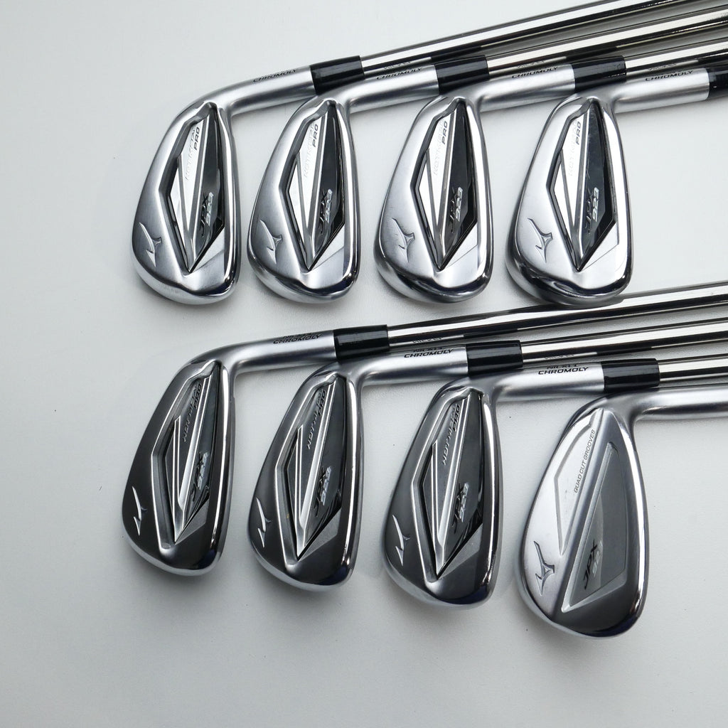 Used Mizuno JPX 923 Hot Metal Pro Iron Set / 4 - PW + GW / Stiff Flex