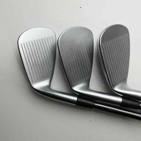 Used Mizuno JPX 923 Hot Metal Pro Iron Set / 4 - PW / Stiff Flex