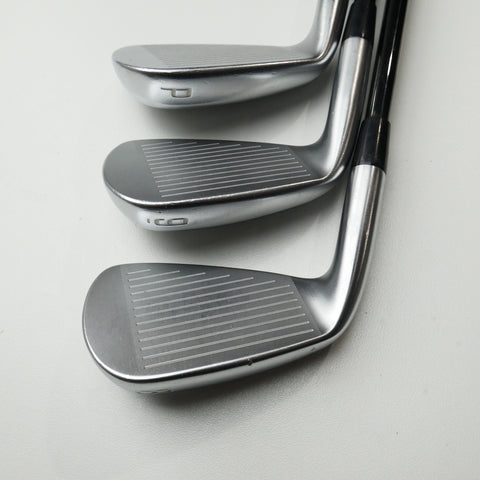 Used Mizuno JPX 923 Hot Metal Pro Iron Set / 4 - PW / Stiff Flex
