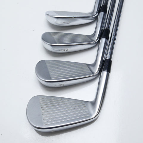 Used Mizuno JPX 923 Tour Iron Set / 4 - PW / Stiff Flex