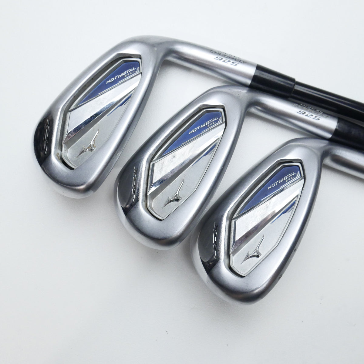 Used Mizuno JPX 925 Hot Metal HL Iron Set / 6 - PW + GW / Regular Flex