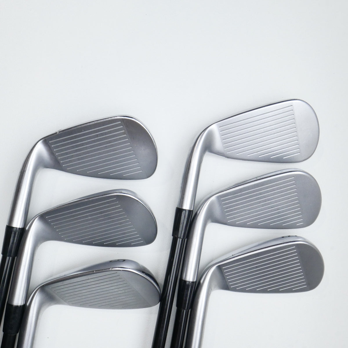 Used Mizuno JPX 925 Hot Metal HL Iron Set / 6 - PW + GW / Regular Flex