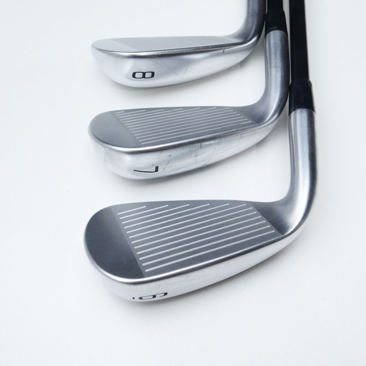 Used Mizuno JPX 925 Hot Metal HL Iron Set / 6 - PW + GW / Regular Flex
