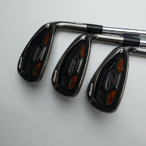 Used Mizuno JPX EZ Forged 2013 Iron Set / 4 - PW / Stiff Flex