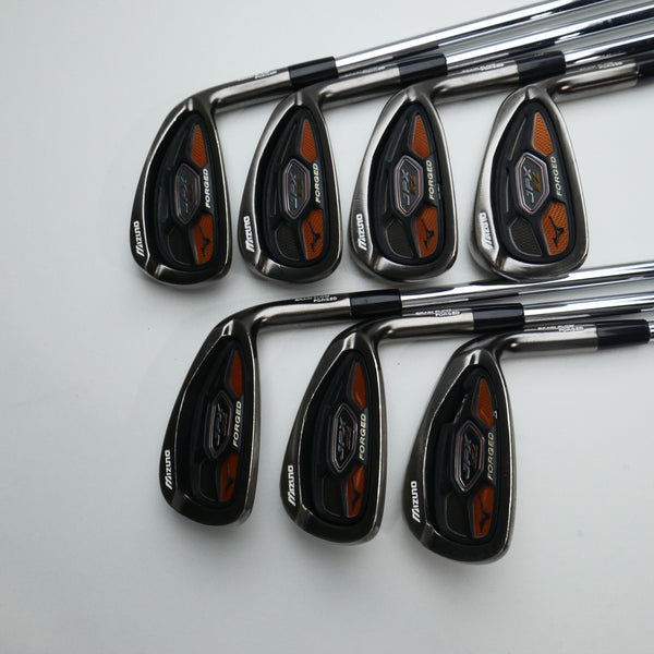 Used Mizuno JPX EZ Forged 2013 Iron Set / 4 - PW / Stiff Flex