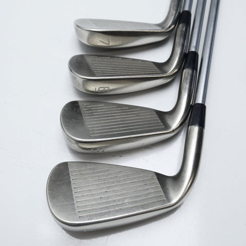 Used Mizuno JPX EZ Forged 2015 Iron Set / 4 - PW / X-Stiff Flex