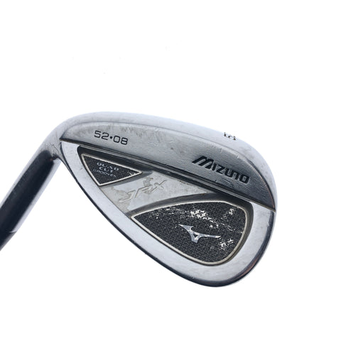Used Mizuno JPX Satin Chrome Gap Wedge / 52 Degrees / Regular Flex / Left-Handed