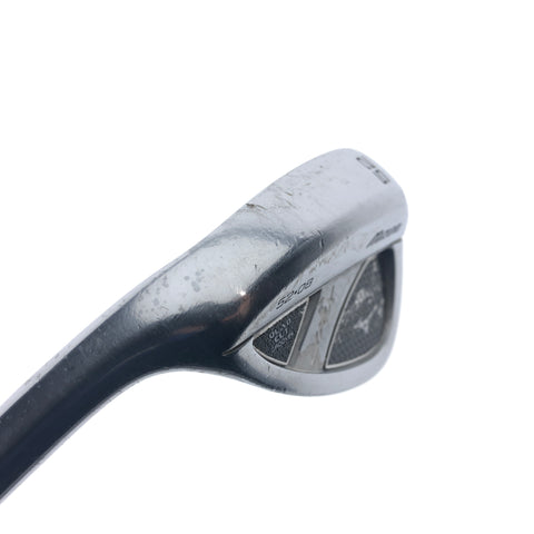 Used Mizuno JPX Satin Chrome Gap Wedge / 52 Degrees / Regular Flex / Left-Handed