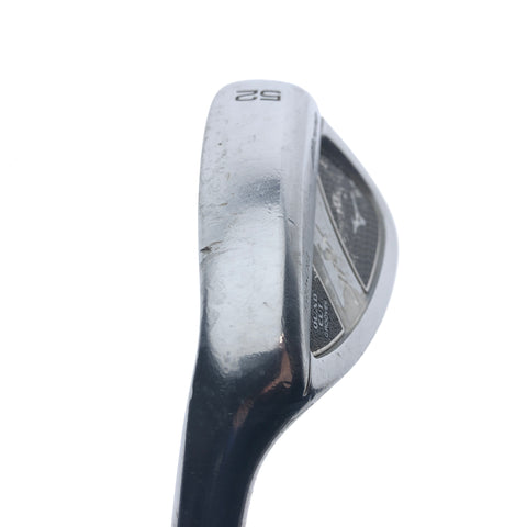 Used Mizuno JPX Satin Chrome Gap Wedge / 52 Degrees / Regular Flex / Left-Handed
