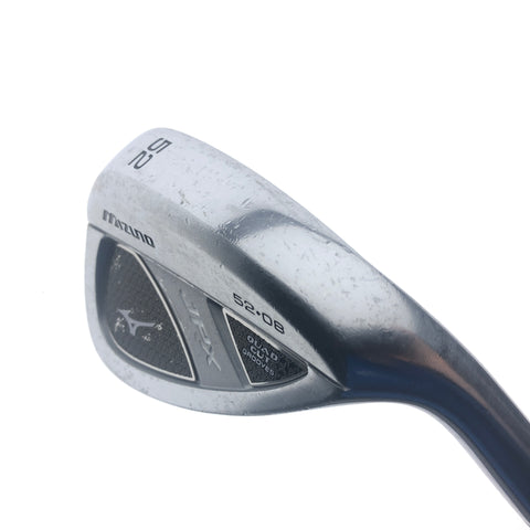 Used Mizuno JPX Satin Chrome Gap Wedge / 52.0 Degrees / Wedge Flex