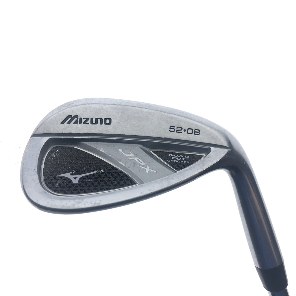 Used Mizuno JPX Satin Chrome Gap Wedge / 52.0 Degrees / Wedge Flex