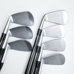 Used Mizuno M-13 & S-1 Combo Iron Set / 4 - PW / Stiff Flex