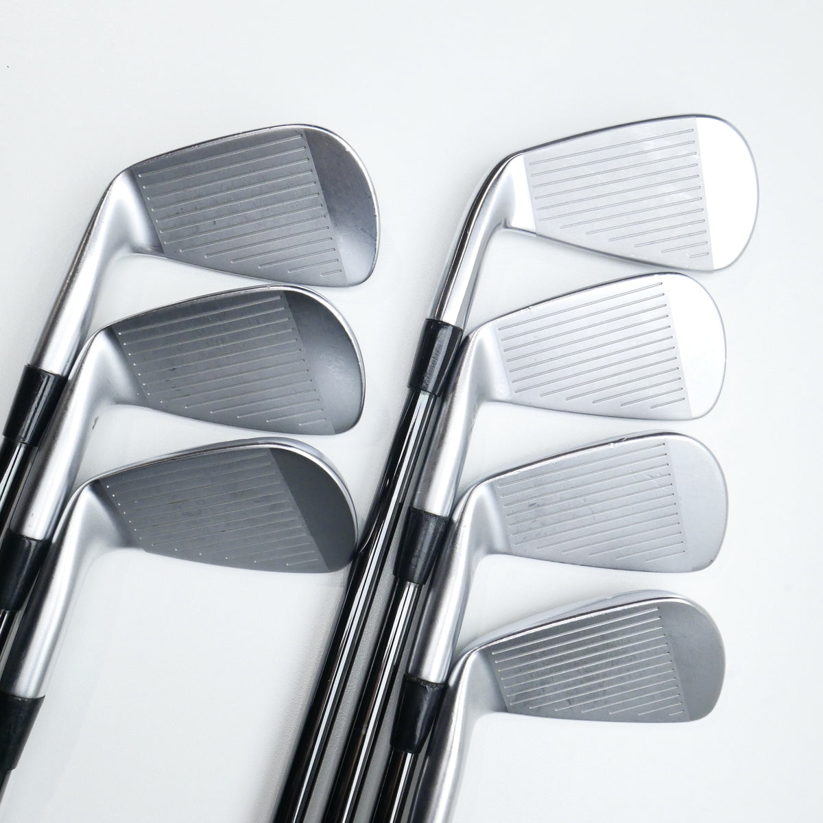 Used Mizuno M-13 & S-1 Combo Iron Set / 4 - PW / Stiff Flex