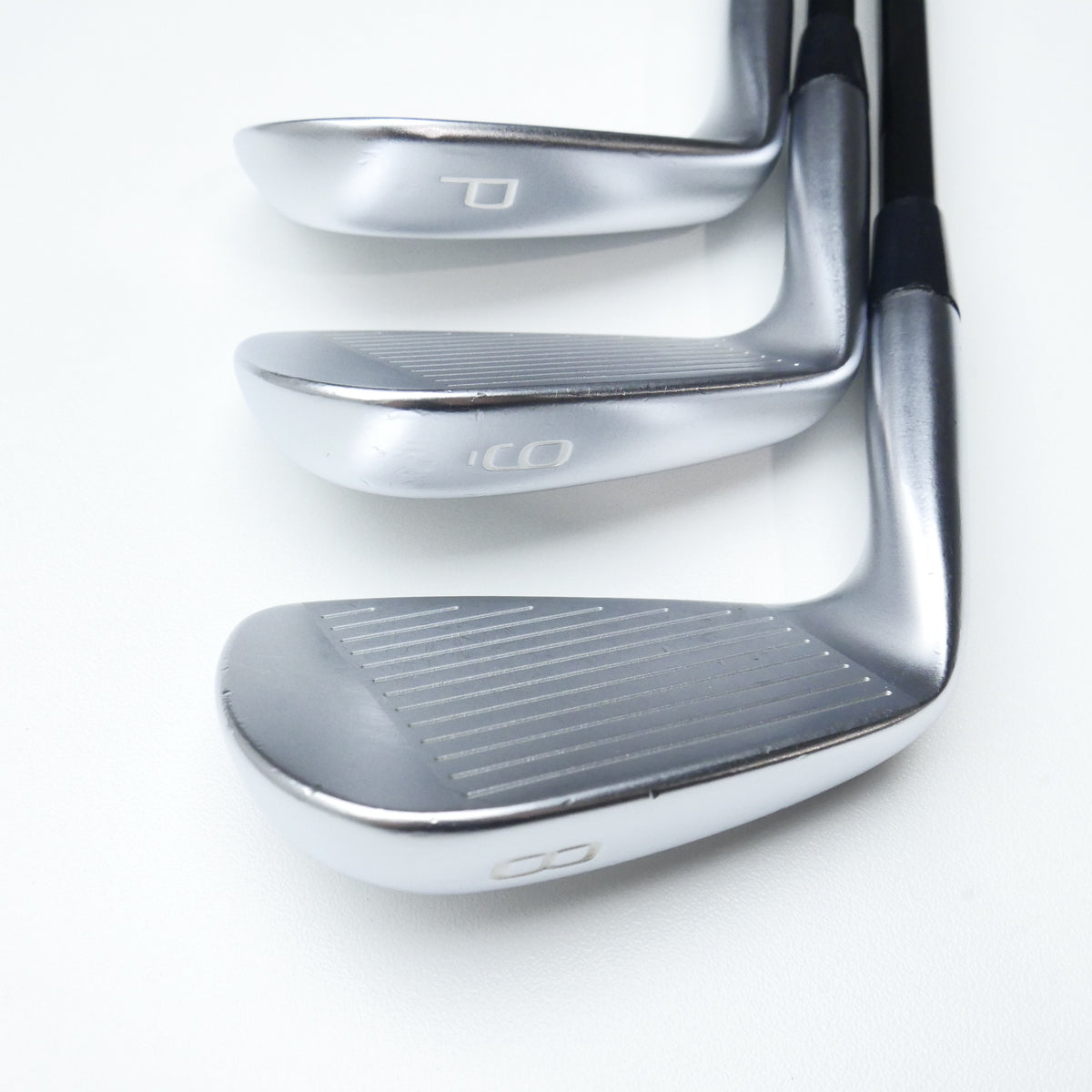 Used Mizuno M-13 & S-1 Combo Iron Set / 4 - PW / Stiff Flex