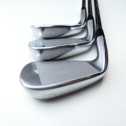 Used Mizuno M-15 Iron Set / 5 - PW / Stiff Flex