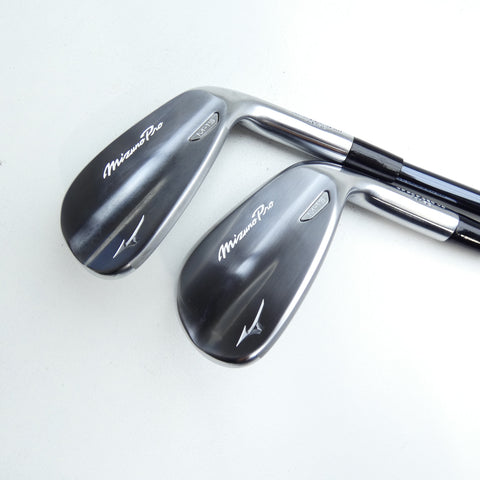 Used Mizuno M-15 Iron Set / 7 - PW + GW / Stiff Flex