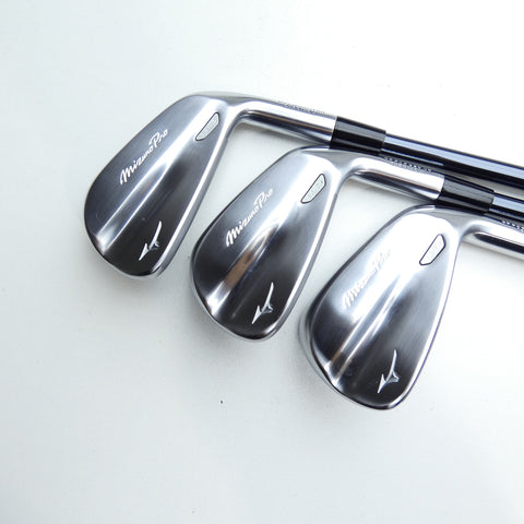 Used Mizuno M-15 Iron Set / 7 - PW + GW / Stiff Flex