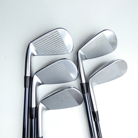 Used Mizuno M-15 Iron Set / 7 - PW + GW / Stiff Flex