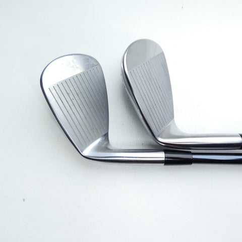 Used Mizuno M-15 Iron Set / 7 - PW + GW / Stiff Flex