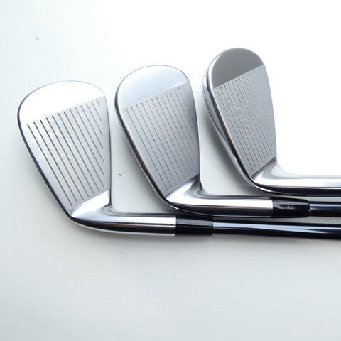 Used Mizuno M-15 Iron Set / 7 - PW + GW / Stiff Flex