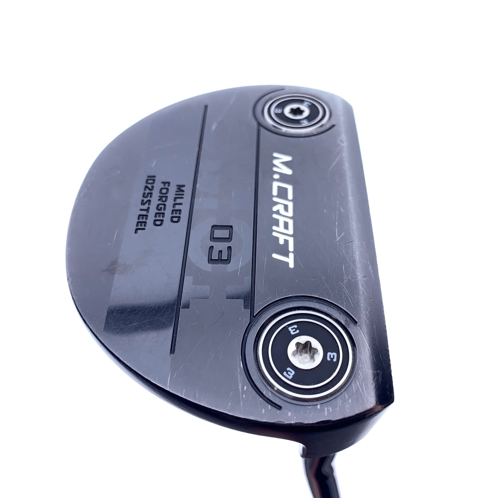 Used Mizuno M-Craft OMOI 03 Black Putter / 35.0 Inches