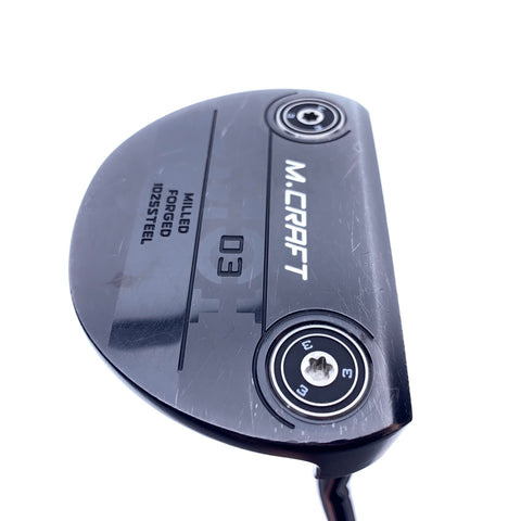 Used Mizuno M-Craft OMOI 03 Black Putter / 35.0 Inches