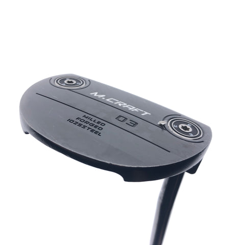 Used Mizuno M-Craft OMOI 03 Black Putter / 35.00 Inches