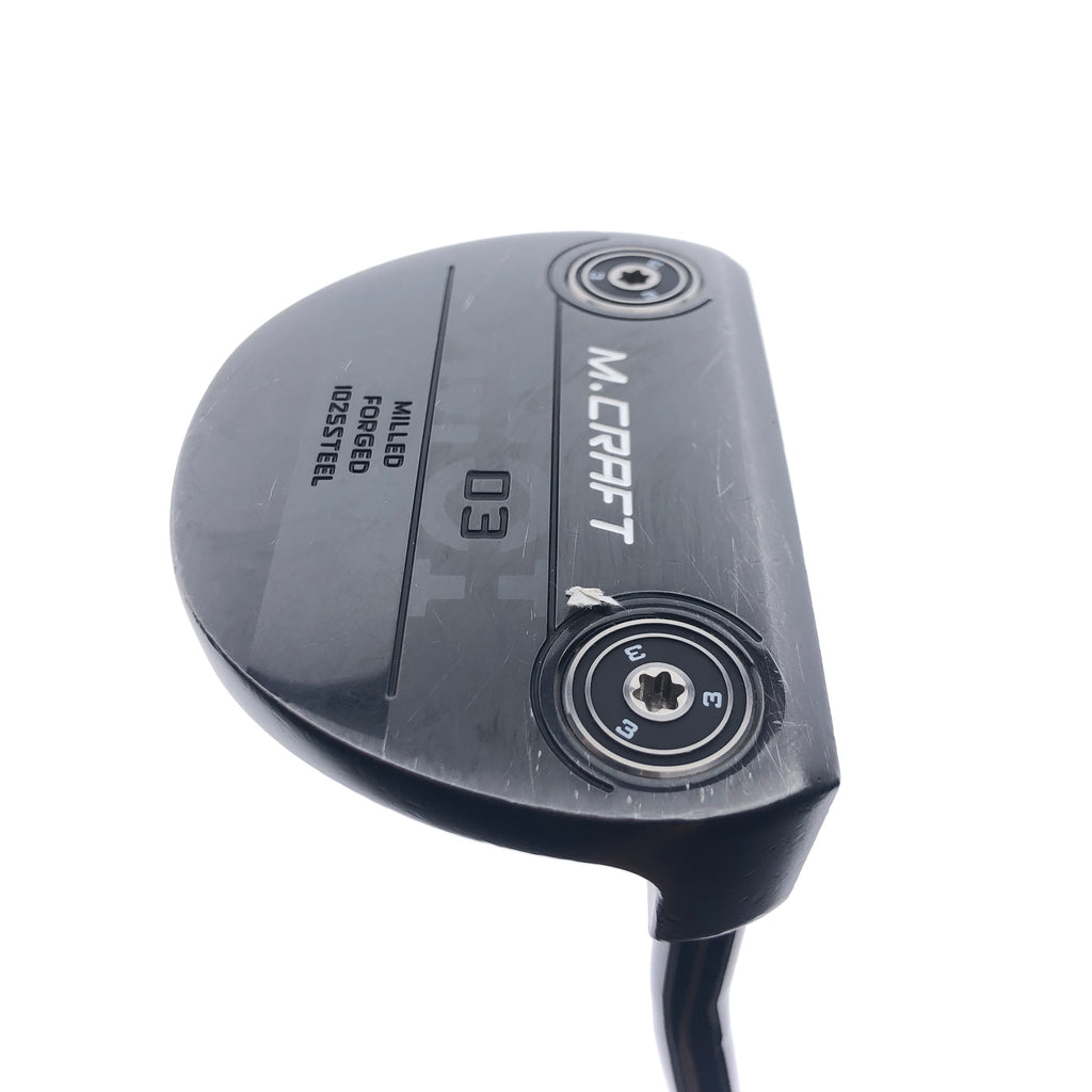 Used Mizuno M-Craft OMOI 03 Black Putter / 35.00 Inches