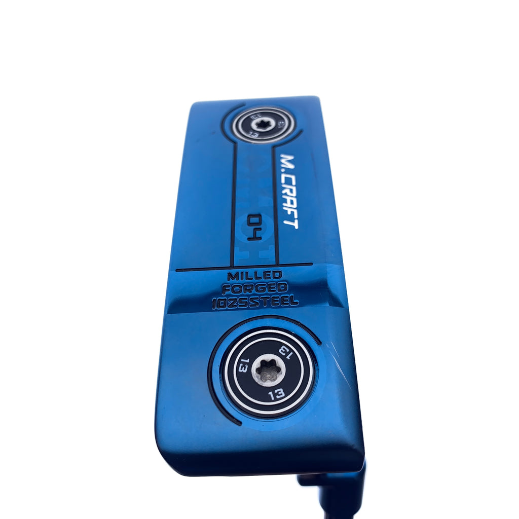 Used Mizuno M-Craft OMOI 04 Blue Putter / 34.0 Inches
