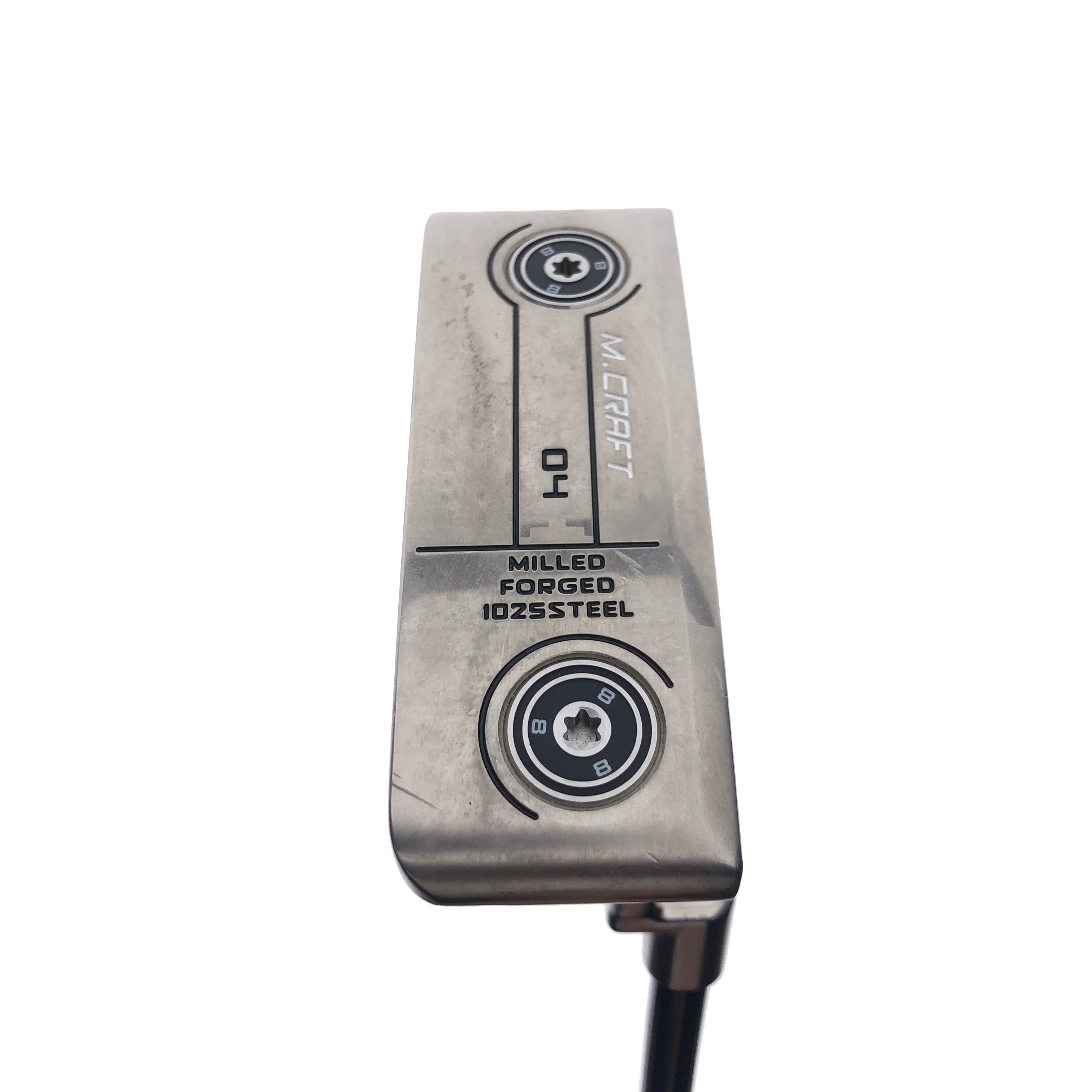 Used Mizuno M-Craft OMOI 04 Nickel Putter / 34.0 Inches