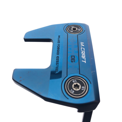 Used Mizuno M-Craft OMOI 06 Blue Ion Putter / 34.0 Inches - Replay Golf 