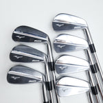 Used Mizuno MP-18 Iron Set / 4 - PW / Stiff Flex